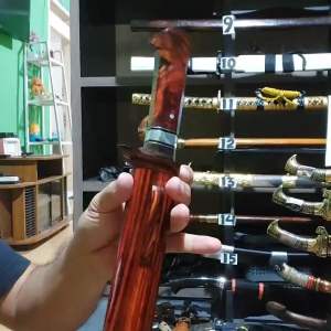 Golok Sembelih Jagal SKG Premium Natural Baja Hss.Pisau Sembelih Jagal Super Tajam Untuk Sembelih Sapi Kerbau Kambing Domba