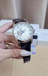 ĐỒNG HỒ NAM CHÍNH HÃNG SEIKO SSA213J2 Automatic Premier Open Heart Sapphire Dial Black Leather For Men