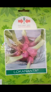 Benih bawang Merah Lokananta isi 800 butir - cap panah merah
