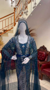 kebaya akad nikah / kebaya akad santili / kebaya pengantin full payet / kebaya kutubaru