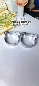 Ring Roti karakter motif bear / Ring Cutter Cookies bentuk Bear baha Stainless