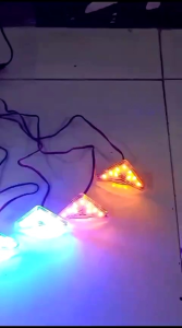 Lampu Sein Sen Tempel LED Segitiga Universal Ninja 150 CBR Aerox PCX Nmax