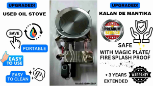Kalan De Used Oil Heavy Duty/Kalan De Langis De Mantika/Oil Stove/Kalan De Blower/Single Burner Stove Stainless