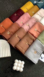 SegiEmpat Joerney polos Voal Premium: Desain Segiempat Elegan & Bahan Berkualitas Tinggi