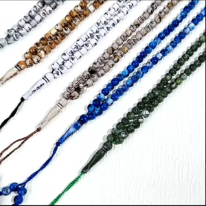 Tasbih 99 Butir Diameter 8mm Akrilik Tasbih Sholat TB99024