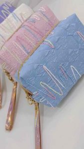 FUJI Pouch Makeup Tas Kosmetik Travel Premium Serbaguna Aesthetic Korea Style Pensil Case Pastel