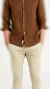 Kemeja Pria Kasual Lengan Panjang Premium