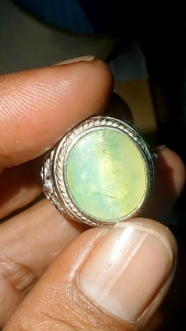 batu cincin hijau Garut cikolak tembus