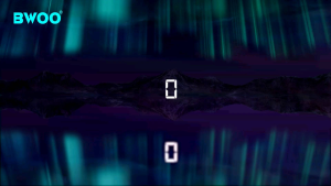 BWOO BW50 Digital Display Half-In-Ear Wireless headphones