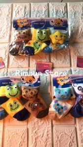 (3pasang) Kaus Kaki Boneka Bayi Laki-Laki / Kaos Kaki Karakter