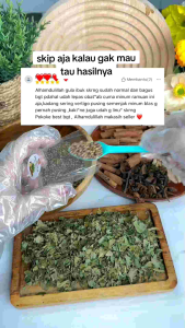 Wedang Rempah Diabetes 100% Resep JSR 1 Pack Isi 10 Bungkus