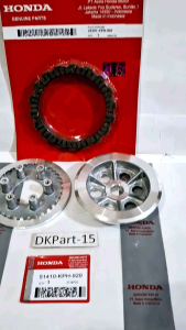 Kampas Kopling Kph+Rumah Kopling kaki 6+Lawan Kopling kaki 6 Kph (KPH) Honda Supra x 125 Karisma Kirana Motorcycle