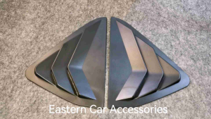 PERODUA AXIA 2023-2024 Rear Side Mustang Style Window Triangle Mirror Cover Protector Casing