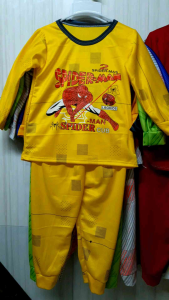 5 Bộ quần áo tay dài bé trai 12_16kg. 2-3 tuổi bộ ngủ trẻ em bộ quần áo