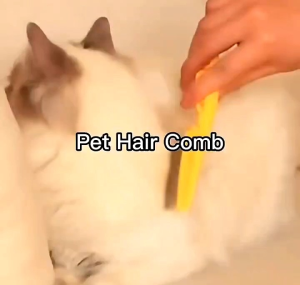Sisir Kutu Profesional Untuk Anjing dan Kucing Alat Perawatan Efektif Untuk Menghilangkan Kutu Hewan Peliharaan