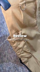 Rok Cargo Kantong Serut Kargo Skirt Katun Twill Premium A-Line Cantik Fit Melar