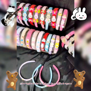 BANDO LABUBU IMPORT PREMIUM / BANDO LABUBU ELASTIS / BANDANA LABUBU VIRAL / BANDO BULU LABUBU KARAKTER LUCU / CUTE LABUBU HAIR BAND / BL784571