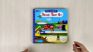 Campbell First Explorers Things That Go Push Pull Slide Board Book