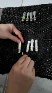 Lampu Depan Bebek LED AC-DC / Lampu LED Depan Motor Universal