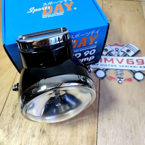 REFLEKTOR SET BATOK MODEL CD90 DAY LIS CHROME KACA BENING