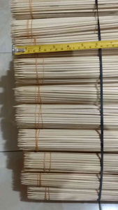 Tusuk sate 25 cm tebal 4 mm runcing & tumpul/serbaguna