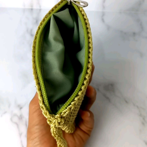 Tiddar Store - Dompet Rajut Benang Nilon - Dompet Koin - Dompet Kartu Satu Ruang - Dompet Rajut Murah - Produsen Tas Rajut