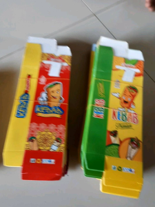 100pcs kertas/box kebab 4D tarikan. uk 29x9cm