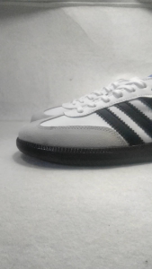 the lover samba pria white black/samba pria white black/snaekers pria wanita