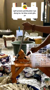 BASRENG BAKSO GORENG 1KG MAKANAN CAMILAN RUMAH MURAH PEDAS Basreng daun jeruk pedas original bakso goreng bangsreng