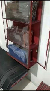 RAK TAS GANTING 6 KOLOM JUMBO ORI