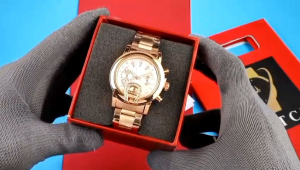 Jam Tangan Aig Nerr Fashion Elegan Keren  Strap Stainless Stell Cocok Untuk Wanita Kerja Kantoran Atau Kondangan Bisa COD Free Box