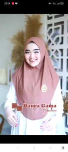 DISKON!!!! Hijab segitiga instan / hijab instan syahira jersey victoria by daura gama