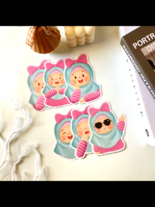 Amplop 3D 1 pcs Amplop Lebaran Unik Amplop Kekinian / Amplop Lebaran 3D Cewek2