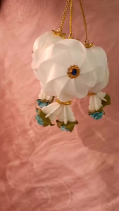 พวงมาลัยจิ๋วเหรียญโปรยทานชุดละ 5 ชิ้น เเละชุด 10 ชิ้น ตัวเปล่า