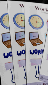 Work Sticker Sheet Office Sticker Sheet Job Stickers