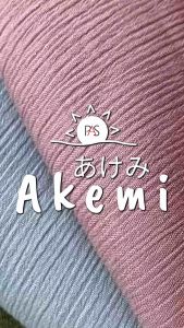 [MINIMAL 2X KLIK UNTUK 1 YARD] Kain Rayon Crinkle Ecer Bahan Akemi Premium HARGA 1/2 YARD
