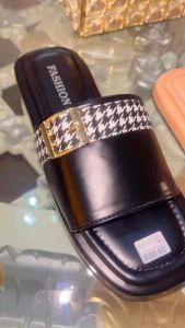 Sandal Wanita Fashion Empuk Sabuk Polkadot Sandal Wanita Trendy Kode SMU32