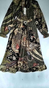 gamis batik anak perempuan baju muslim anak perempuan batik full