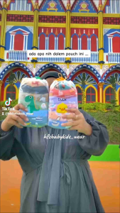 12pcs celana dalam anak velvet dll usia 1-5thn kemasan pouch