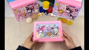 Sanrio New stereo picture frame picture free cutting DIY puzzle hand-made picture frame quiet book