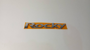 Emblem Logo Tulisan Rocky Original Best Seller