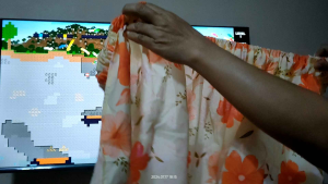 Tv lace with front cover and efan lace set( 2in 1)