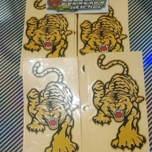 STICKER MACAN UKURAN 8CMX15CM