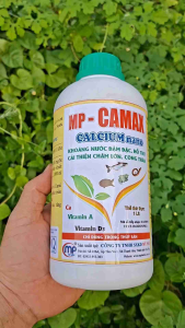 MP-CAMAX Calcium Nano 1L – Khoáng Canxi Nano Vitamin A D3 – Hỗ Trợ Chậm Lớn Cong Thân Cho Thủy Sản