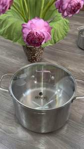 Nồi inox liền khối đáy liền Elmich Trimax EL3736 size 28cm EL3735 size 26cm