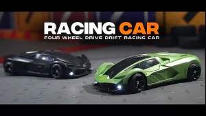 Xe điều khiển từ xa Mini Drift Lamboghini Shadowed Warrior 1:20 tốc độ cao body nhựa cứng siêu ngầu có đèn led