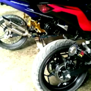 Slencer Akrapovic GP Inlet 50 mm untuk Motor Vixion R15, CBR, CB Xabre, Byson Verza & Megapro