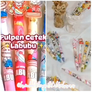 Pen Gel Labubu: Pena Cetak & Pulpen Lucu untuk Anak