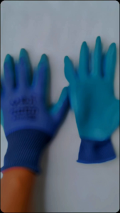 Sarung Tangan Kombinasi Latex Katun Anti Slip Sarung Tangan Isolator Anti Slip Sarung Tangan Proyek Kombinasi Nitril Katun Cut Ressistant Anti Potong Sarung Tangan Katun Silikon Nylon Anti Slip Nyaman Dipakai Jahitan Kuat Harga Termurah