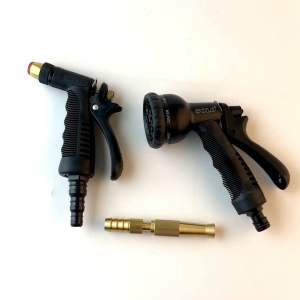 ปืนฉีดน้ำ SOLO แท้! No.117ปรับได้3ระดับ หัวทองเหลือง โซโล หัวฉีดน้ำ ปืนฉีดต้นไม้ หัวฉีดล้างรถ รดน้ำ หัวรดน้ำ หัวฉีดน้ำทองเหลือง ALUWARE AW221